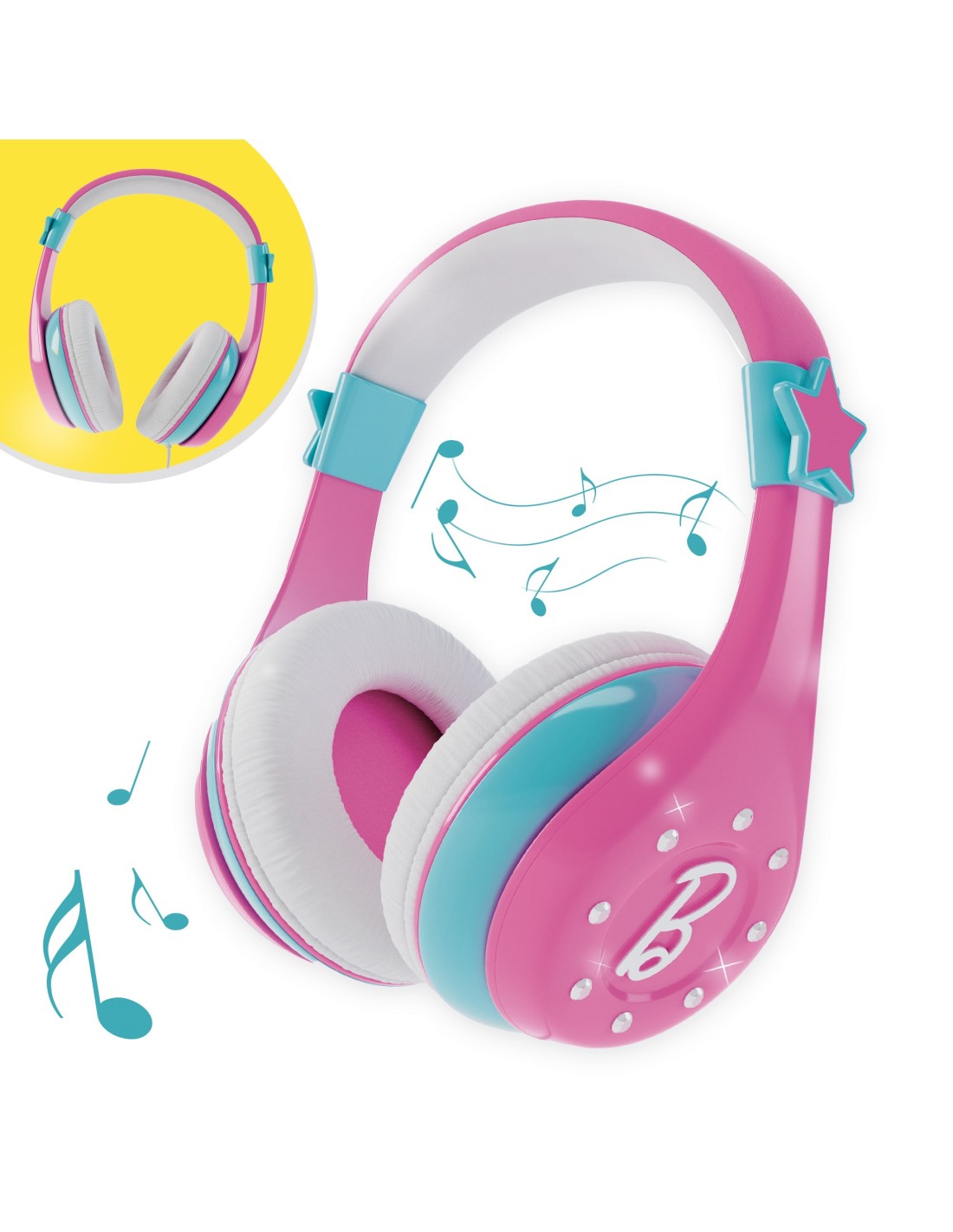 BARBIE 104451 CUFFIE BLUETOOTH su Shop in Casa