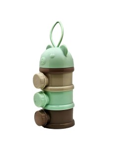 Scatola dosatrice latte in polvere a 3 scomparti - ShopInCasa.it