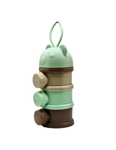 Scatola dosatrice latte in polvere a 3 scomparti - ShopInCasa.it