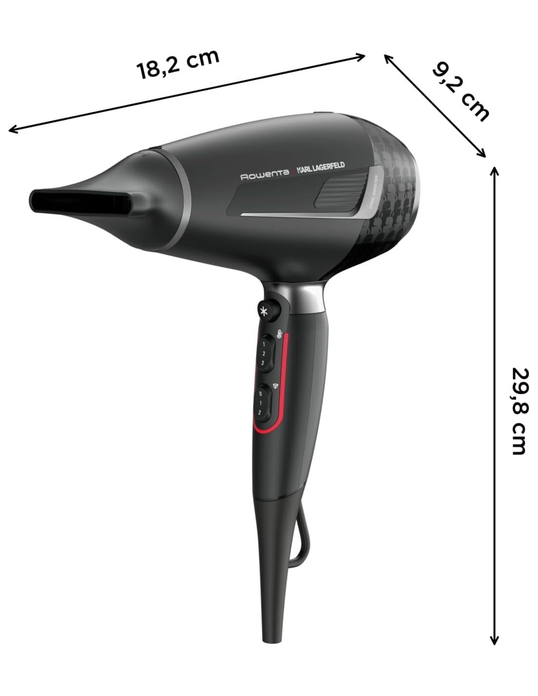 Rowenta x KARL LAGERFELD K/Pro Stylist Asciugacapelli 2200 W - ShopInCasa.it
