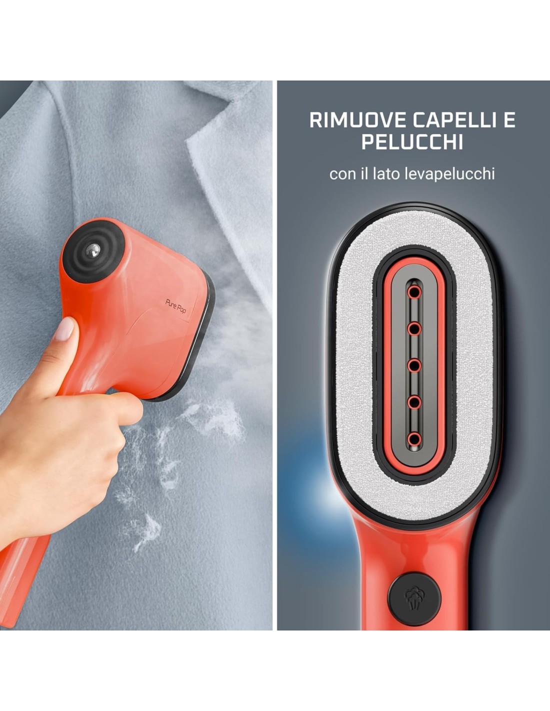 Rowenta Pure Pop DR2022 Ferro da Stiro Verticale Portatile 1300 W - ShopInCasa.it