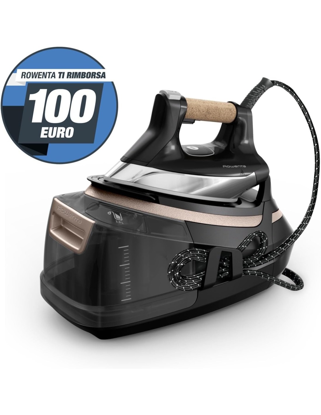 Rowenta Eco Steam Pro DG9661 Ferro a Caldaia con Vapore Potente - ShopInCasa.it