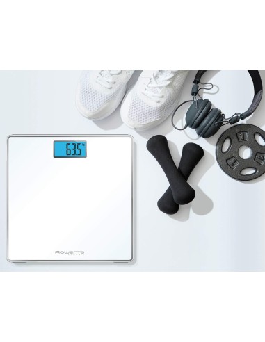 Rowenta BS1501 Classic Bilancia Pesapersone Digitale Vetro Temperato Bianco - ShopInCasa.it