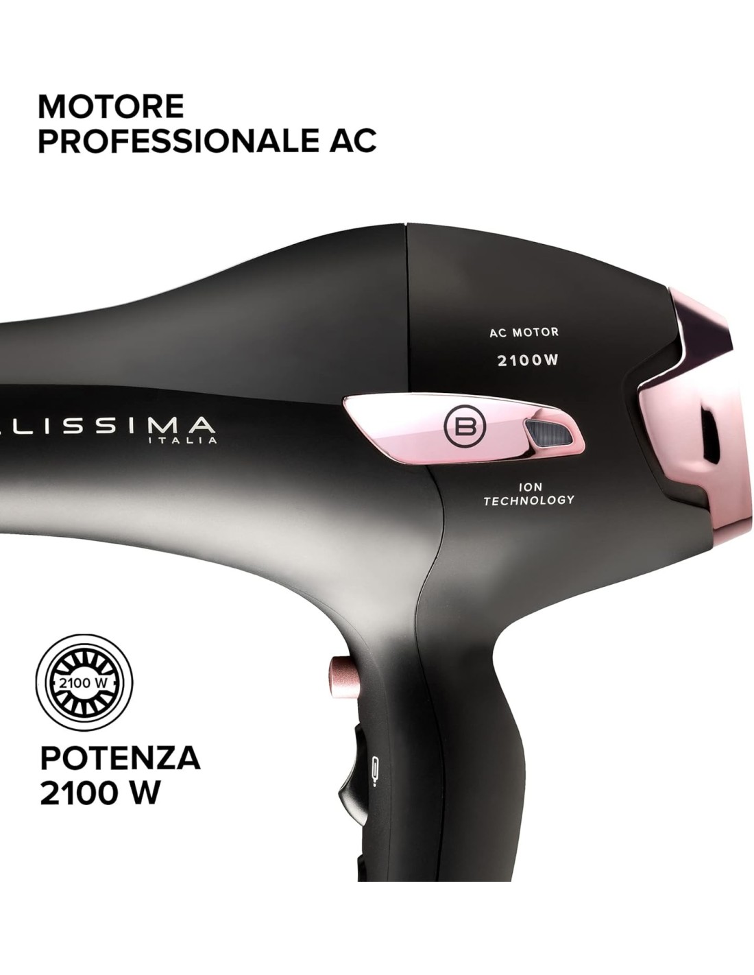 Imetec Bellissima P7 3200 Asciugacapelli Professionale 2100 W - ShopInCasa.it