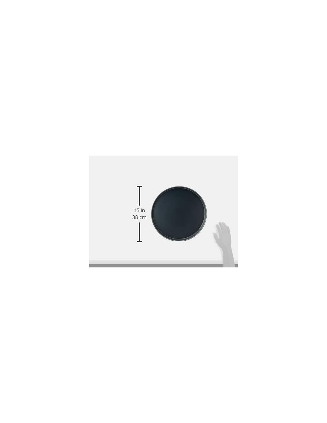 Pentole Agnelli COFE43B36 Tortiera Tonda 36x36x2,5 cm - ShopInCasa.it
