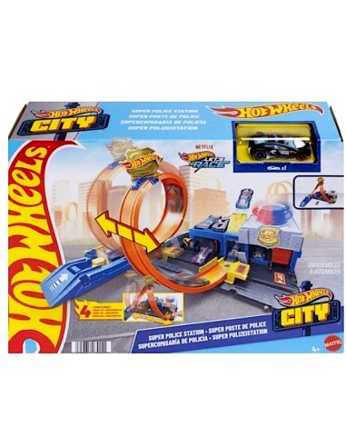 Hot Wheels JBM74 Mega Loop Garage playset | shopincasa.it