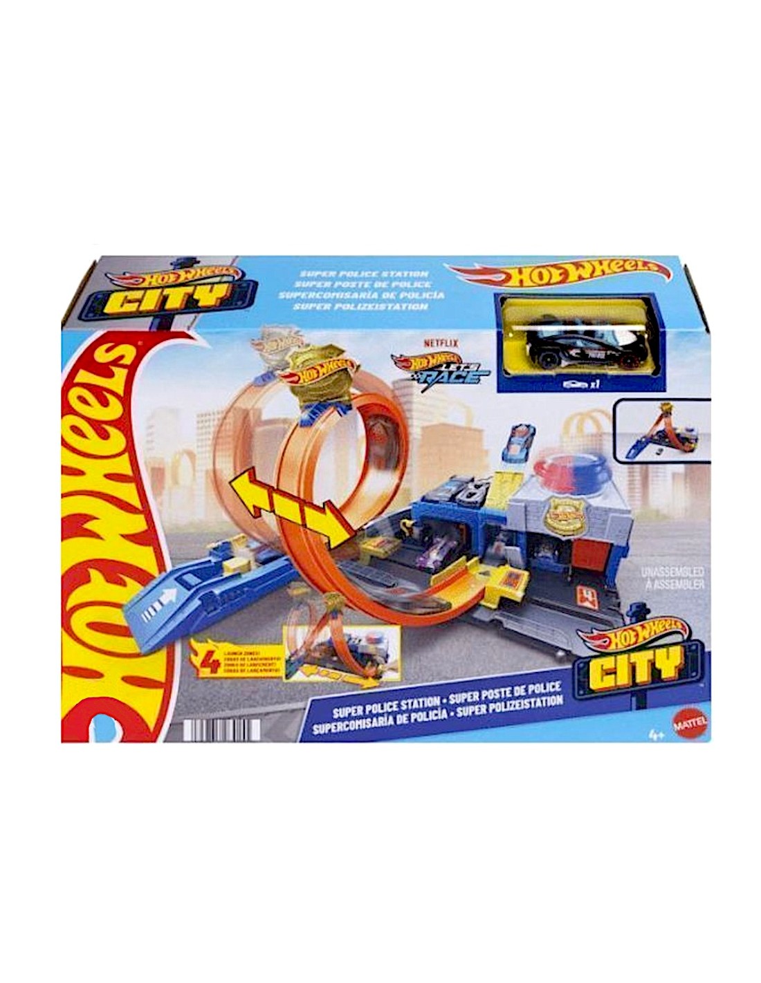 Hot Wheels JBM74 Mega Loop Garage playset | shopincasa.it