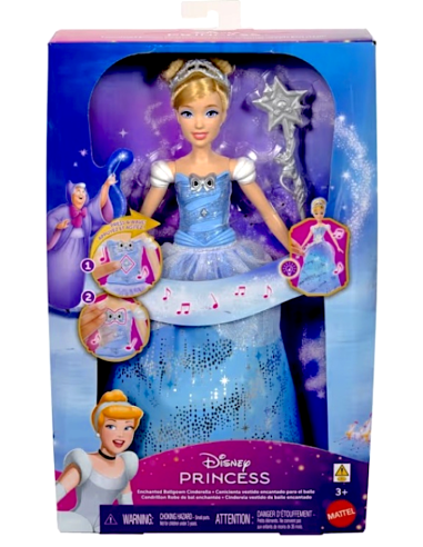 Mattel Disney Princess Cenerentola Ballo Incantato bambola | shopincasa.it