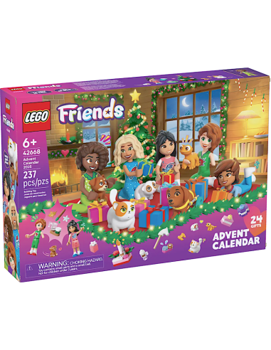 LEGO Friends 42668 Calendario dell’Avvento 2025 gioco Natale | Shop in Casa