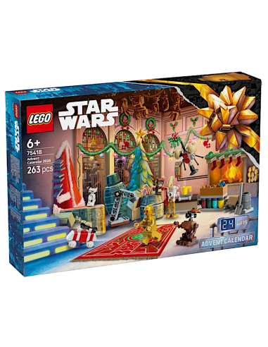 GIOCATTOLO PUBBLICIZZATO: vendita online LEGO STAR WARS CALENDARIO DELL'AVVENTO 2025 in offerta