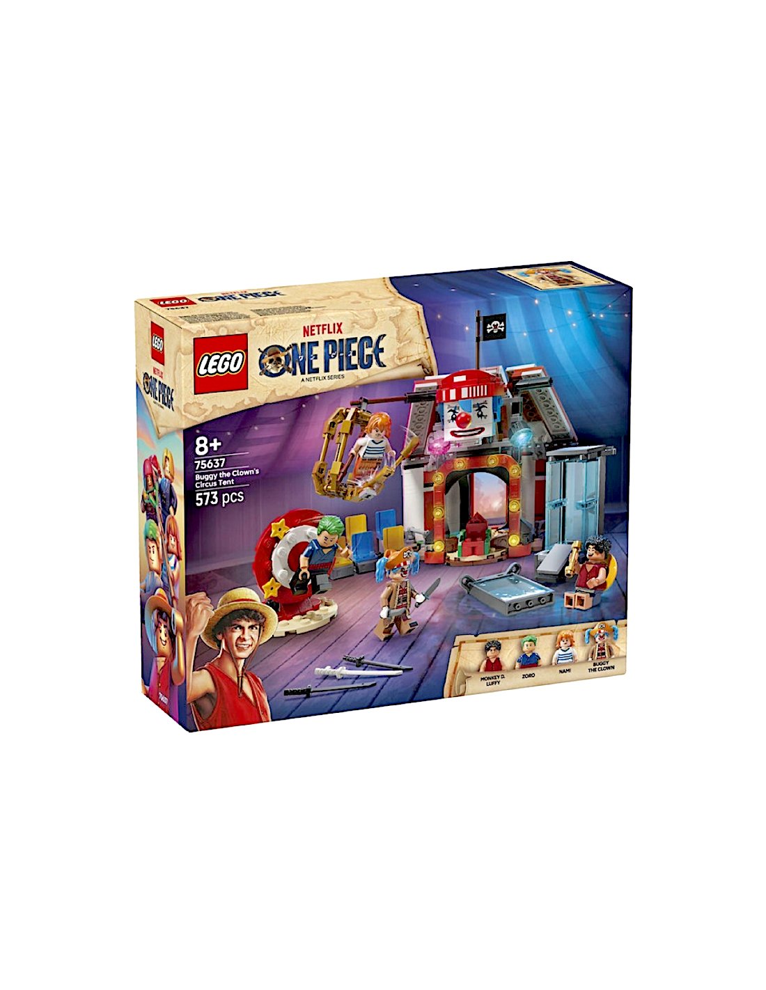 GIOCATTOLO PUBBLICIZZATO: vendita online LEGO ONE PIECE TENDA DEL CIRCO DI BAGY IL CLOWN in offerta