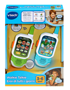 COPPIA WALKIE TALKIE 621707 EROI DI TUTTI I GIORNI