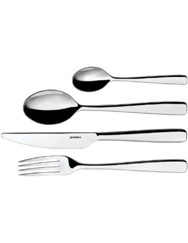 SERVIZI DI POSATE: vendita online Guzzini, Grace, Set 24 Posate, Acciaio Inossidabile, Grigio in offerta