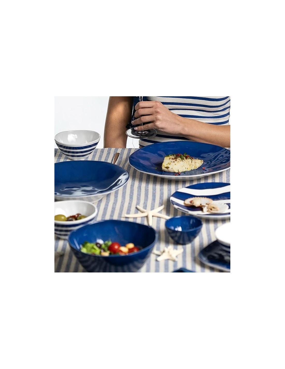 CONTENITORI E BROCCHE: vendita online Guzzini, Contenitore, 8 cm, Melamina, Riviera, BPA Free in offerta