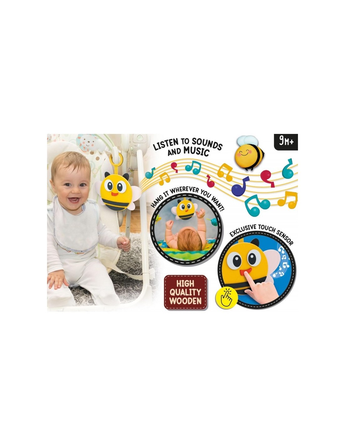 MONTESSORI 105410 APE MUSICHINI BABY su Shop in Casa