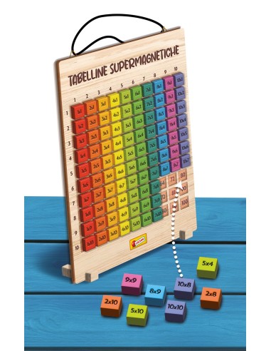 I’m A Genius Tabelline Supermagnetiche gioco educativo matematica | Shop in Casa
