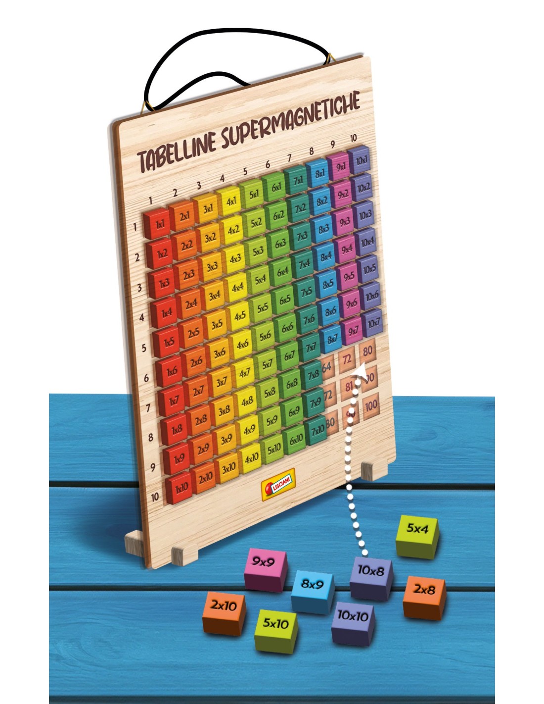 I’m A Genius Tabelline Supermagnetiche gioco educativo matematica | Shop in Casa