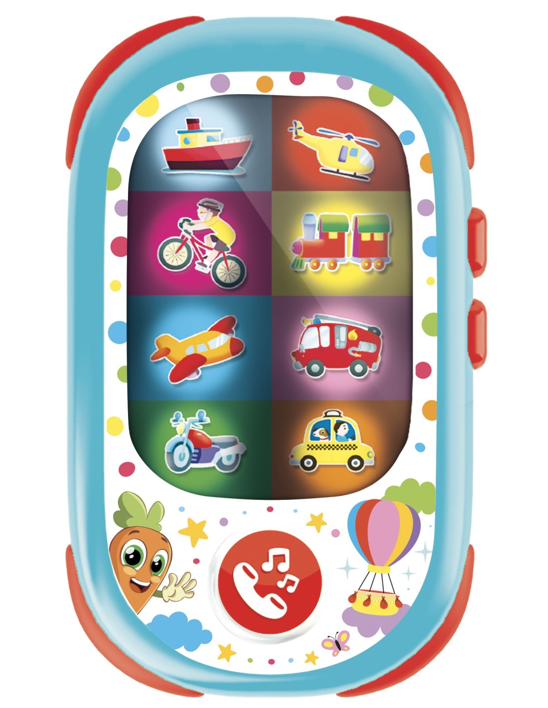 Carotina Baby Smartphone gioco educativo bambini | shopincasa.it
