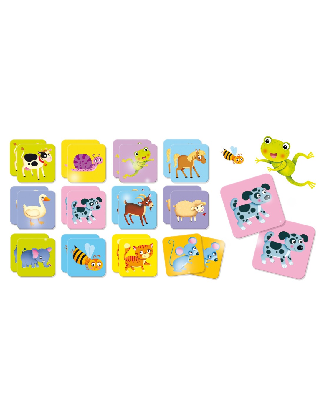 Carotina Baby Memo Animali gioco educativo bambini | shopincasa.it