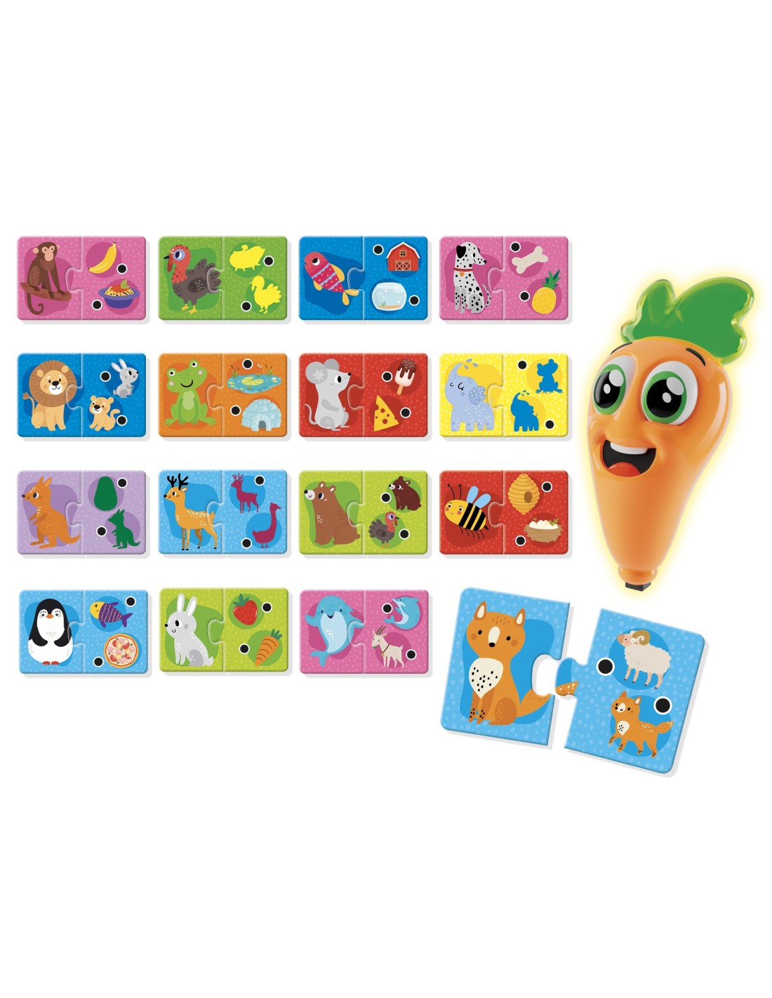 Carotina Baby Animali Baby Penna Parlante gioco educativo bambini | Shop in Casa