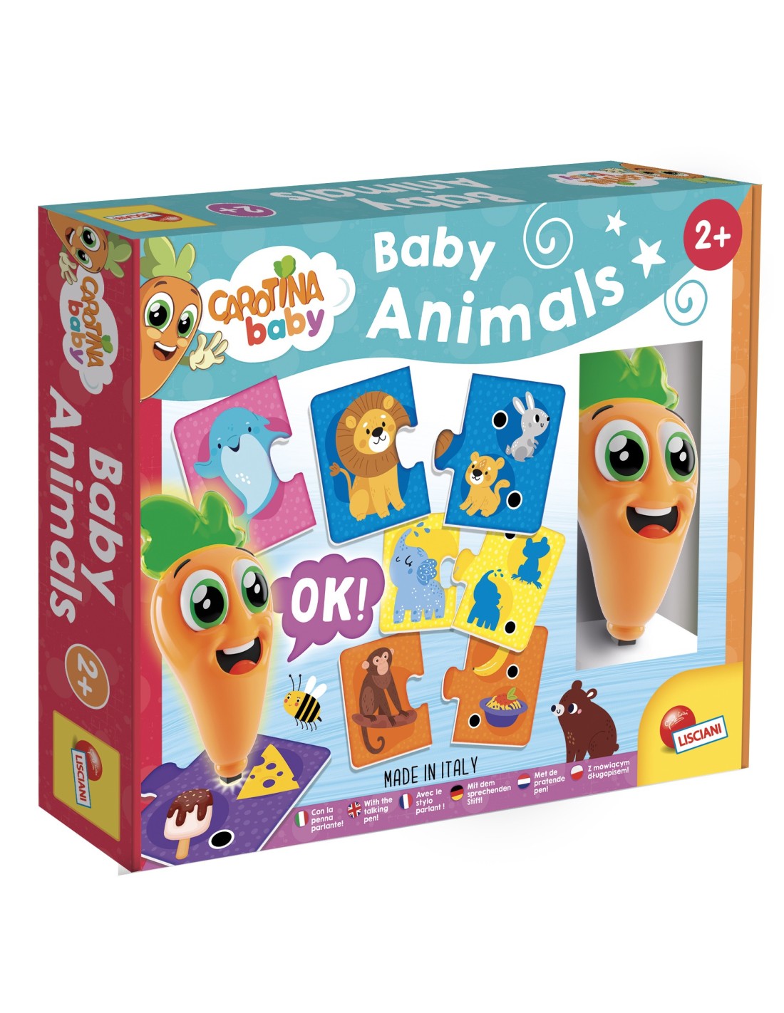 Carotina Baby Animali Baby Penna Parlante gioco educativo bambini | Shop in Casa
