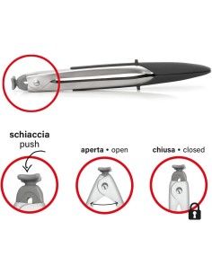 Pedrini Pinze Cucina Multiuso Acciaio Silicone 25 cm | Shop in Casa