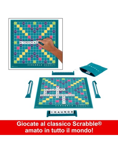 Mattel Games Scrabble Gioco da Tavolo Parole 8+ | Shop in Casa