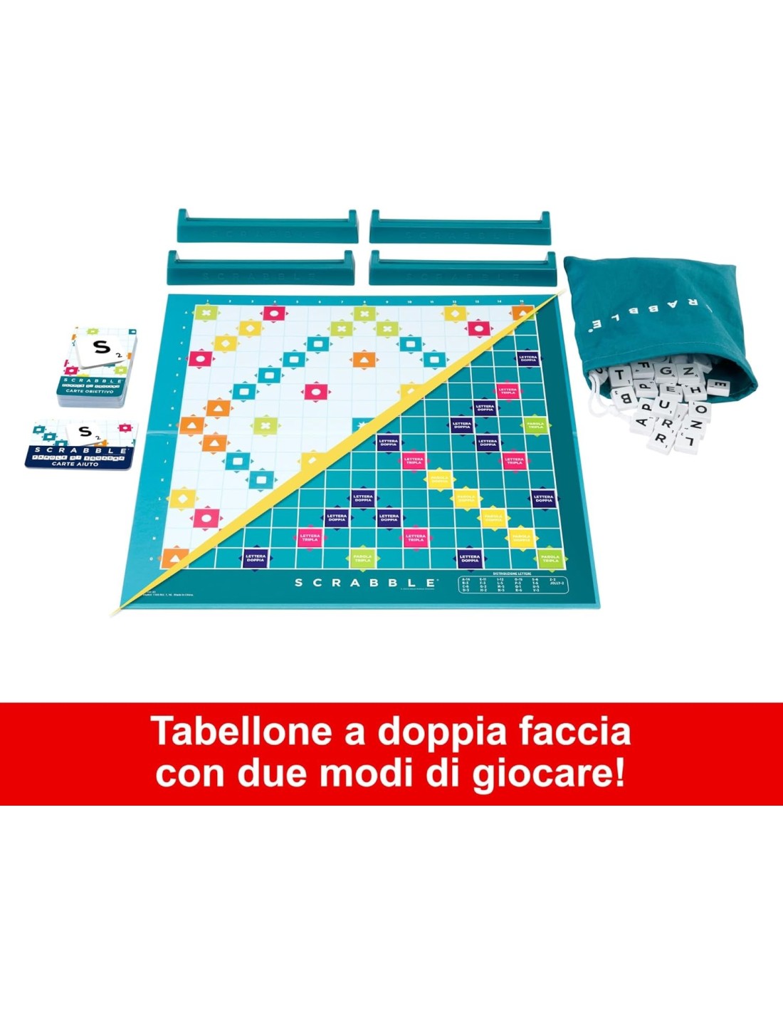 Mattel Games Scrabble Gioco da Tavolo Parole 8+ | Shop in Casa