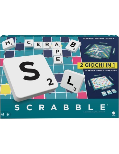 Mattel Games Scrabble Gioco da Tavolo Parole 8+ | Shop in Casa