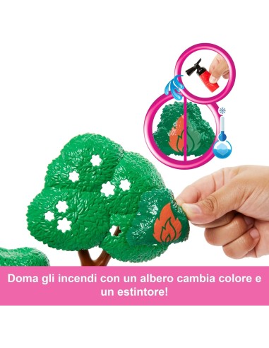 Barbie Carriere Vigilessa del Fuoco Playset 3+ anni | Shop in Casa