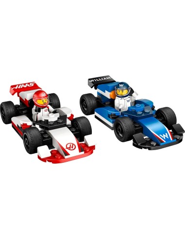 LEGO City Williams Racing e Haas F1 set costruibile auto da corsa | Shop in Casa