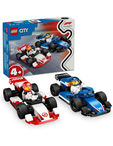 LEGO City Williams Racing e Haas F1 set costruibile auto da corsa | Shop in Casa