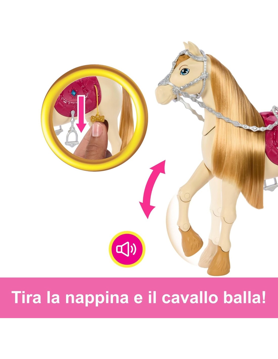 Barbie Tornado Cavallo Interattivo 3+ anni | Shop in Casa