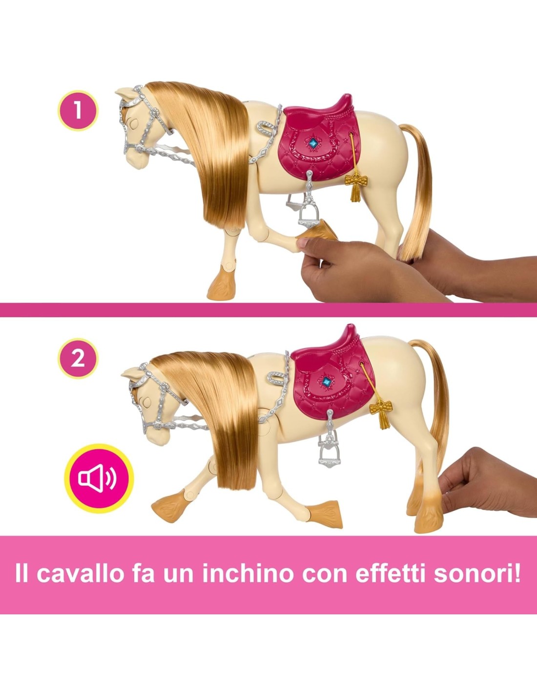 Barbie Tornado Cavallo Interattivo 3+ anni | Shop in Casa