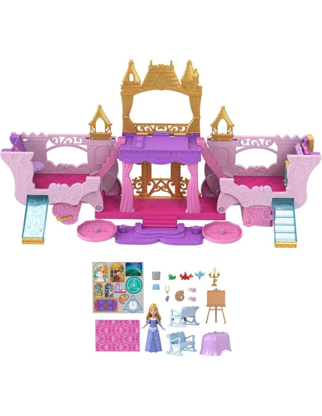 Mattel Disney Princess Castello Carrozza Playset 3+ anni | Shop in Casa