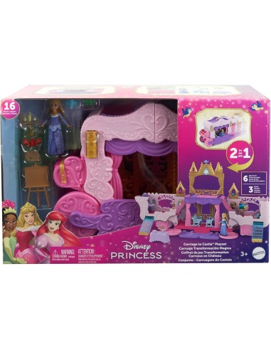 Mattel Disney Princess Castello Carrozza Playset 3+ anni | Shop in Casa