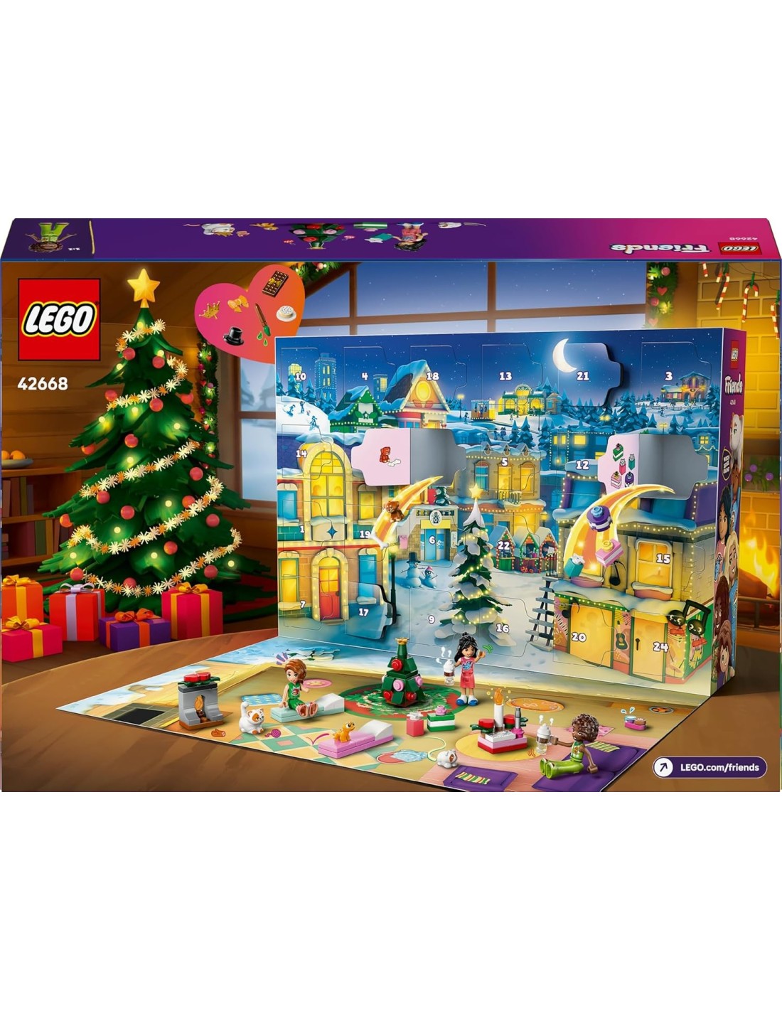 LEGO Friends 42668 Calendario dell’Avvento 2025 gioco Natale | Shop in Casa