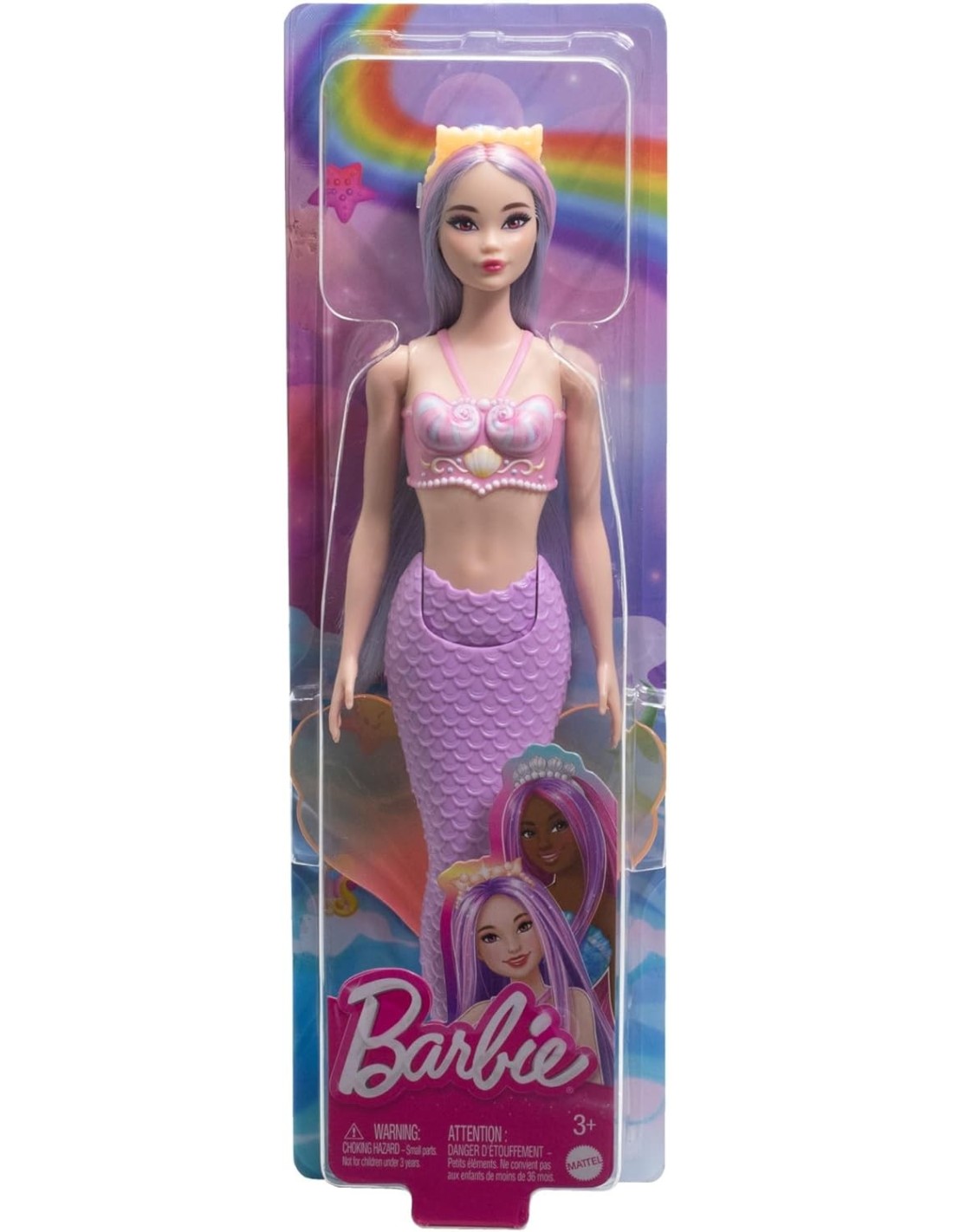 Barbie Sirena Bambola Colorata 3+ anni | Shop in Casa