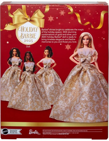 Barbie 2025 Holiday Doll Magia delle Feste | Shop in Casa