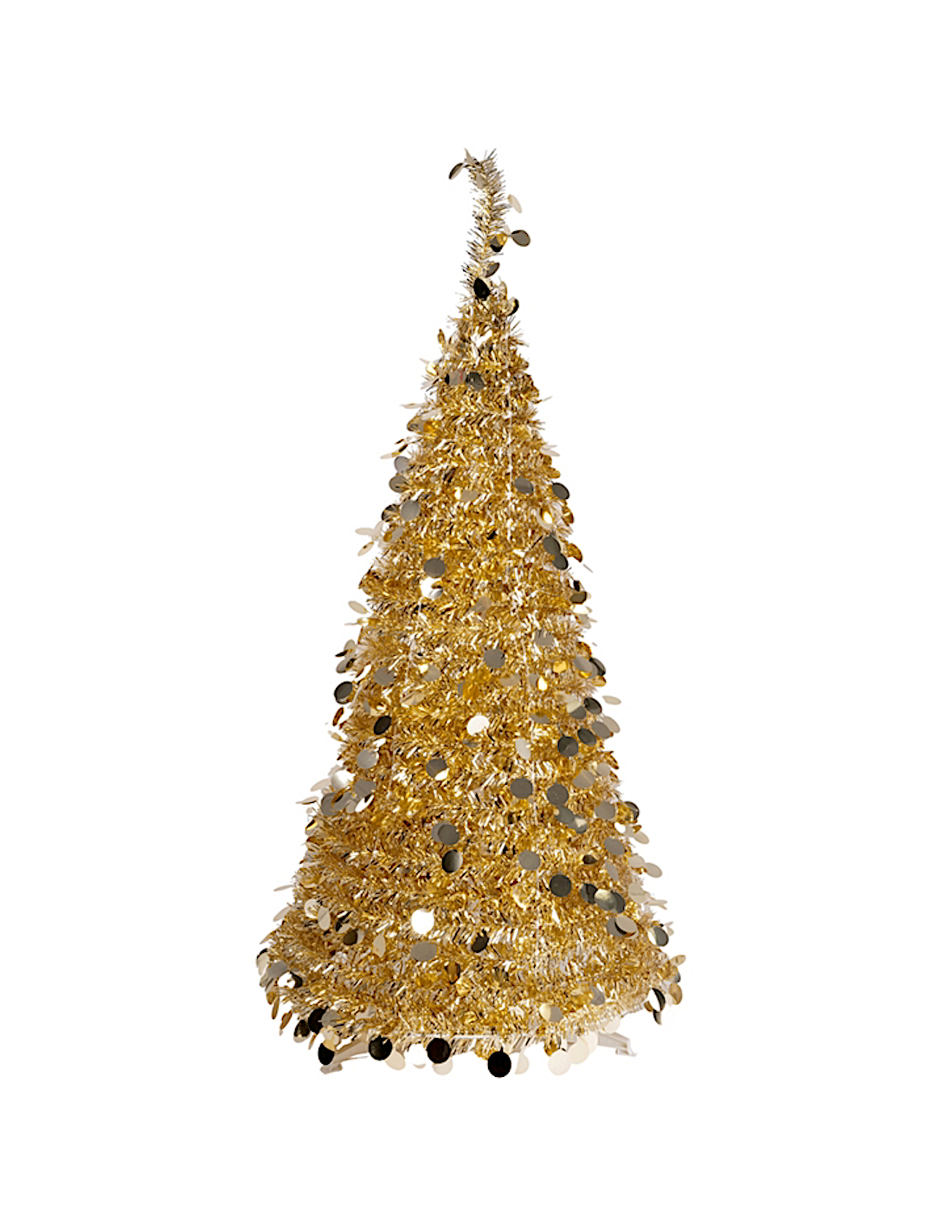ALBERI DI NATALE: vendita online Albero di Natale Cono Pop-Up Champagne H240cm PVC, Decorazioni Natalizie, Addobbi, La magia ...