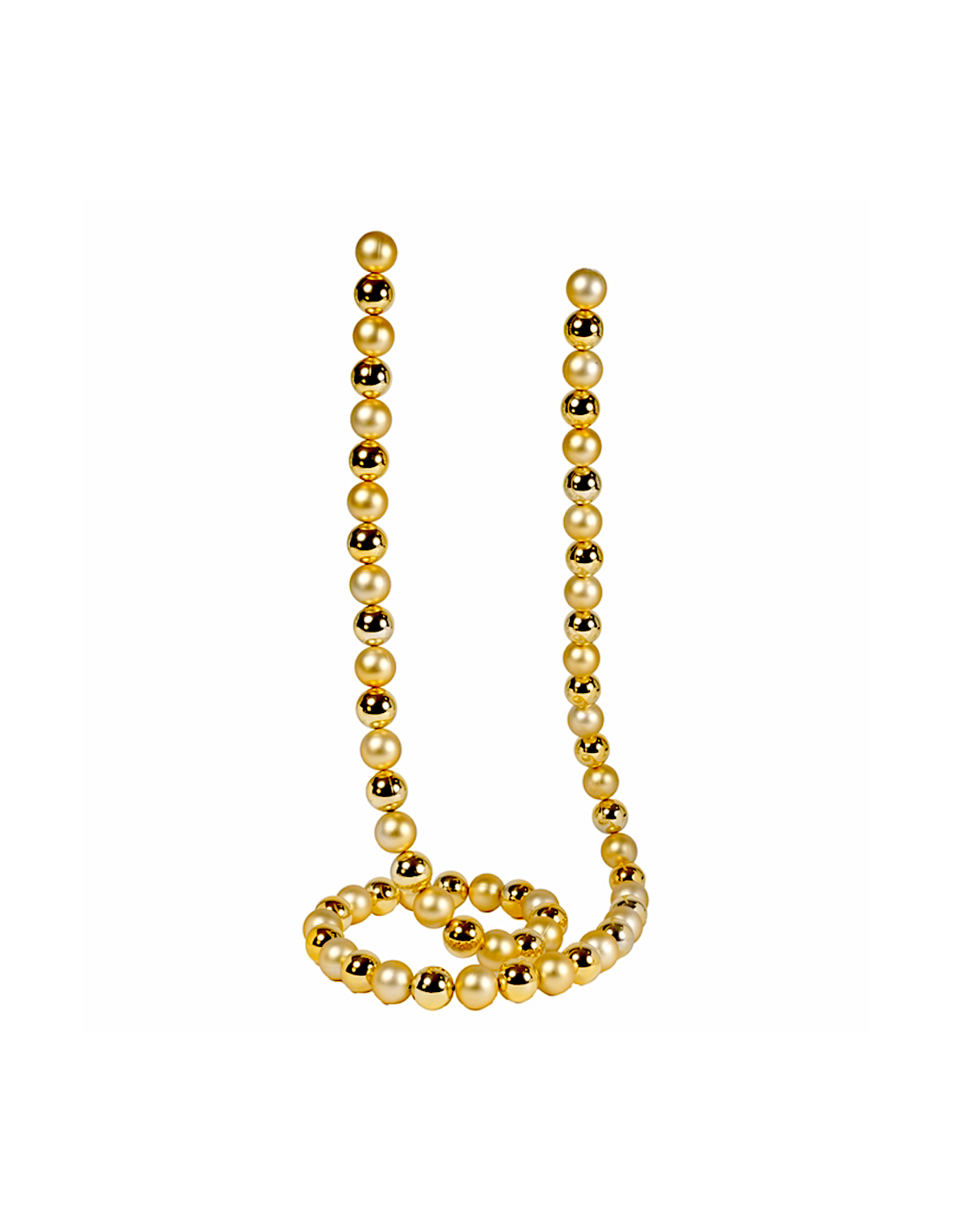 SFERE E PENDAGLI: vendita online Ghirlanda di Natale Sfere Oro 3cm Lunghezza 180cm PVC, Decorazioni Natalizie, Addobbi, La ma...