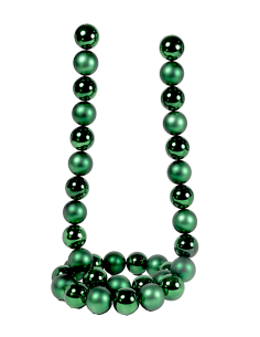 SFERE E PENDAGLI: vendita online Ghirlanda di Natale Sfere Verdi 5cm Lunghezza 180cm PVC, Decorazioni Natalizie, Addobbi, La ...