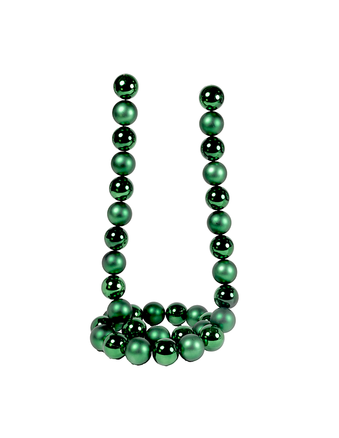 SFERE E PENDAGLI: vendita online Ghirlanda di Natale Sfere Verdi 5cm Lunghezza 180cm PVC, Decorazioni Natalizie, Addobbi, La ...