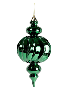 SFERE E PENDAGLI: vendita online Pendente di Natale Decoro Verde 12x25cm PVC, Addobbi Natalizi, Decorazioni, La magia di Nata...