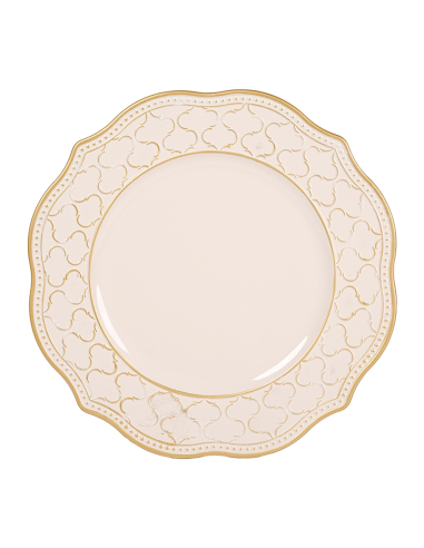 SOTTOPIATTI: vendita online Sottopiatto di Natale Avorio D33cm PVC, Decorazioni Tavola Natalizia, Accessori, La magia di Nata...