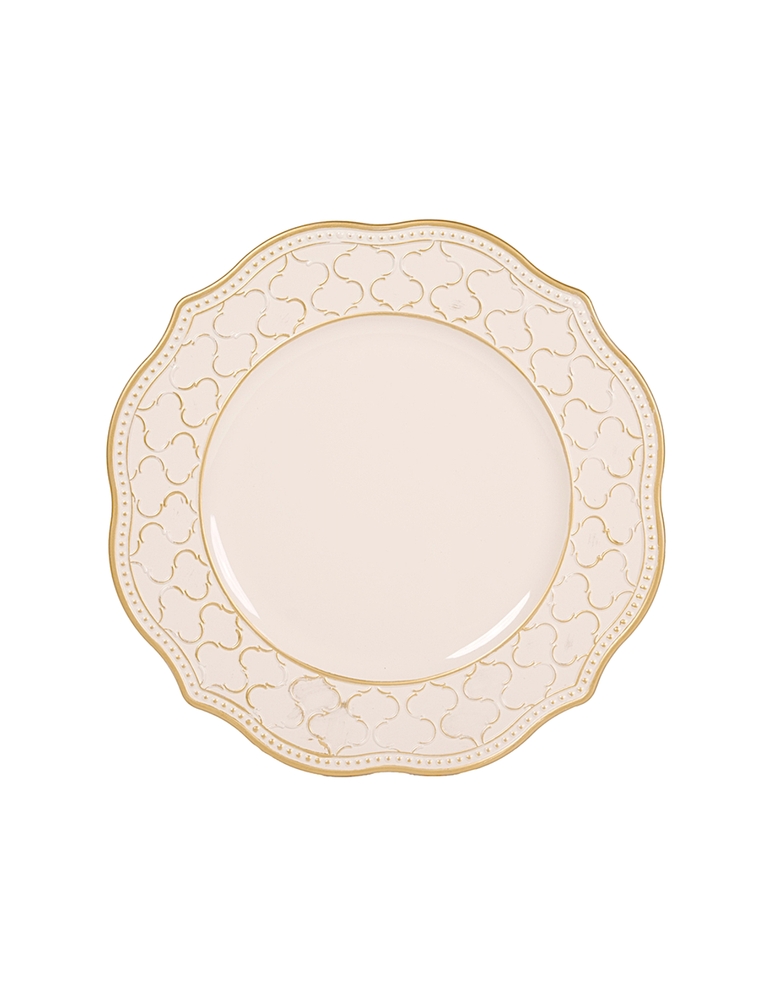 SOTTOPIATTI: vendita online Sottopiatto di Natale Avorio D33cm PVC, Decorazioni Tavola Natalizia, Accessori, La magia di Nata...