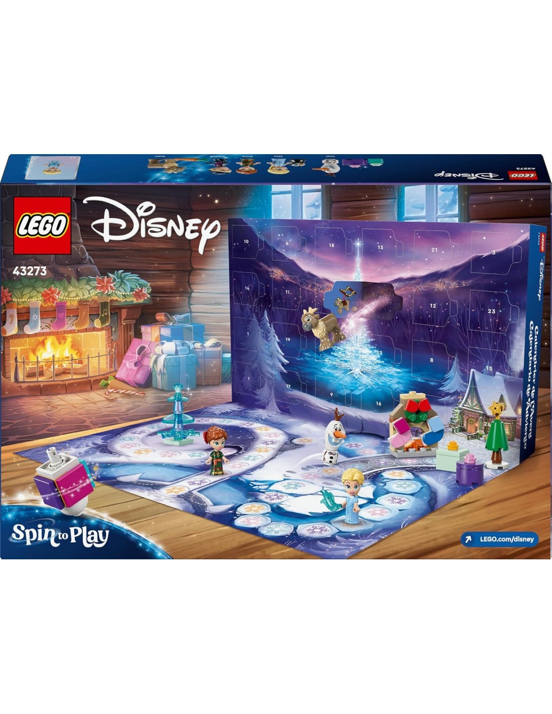 GIOCATTOLO PUBBLICIZZATO: vendita online FROZEN CALENDARIO DELL'AVVENTO 2025 in offerta