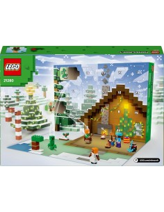 GIOCATTOLO PUBBLICIZZATO: vendita online LEGO MINECRAFT CALENDARIO DELL'AVVENTO 2025 in offerta 2