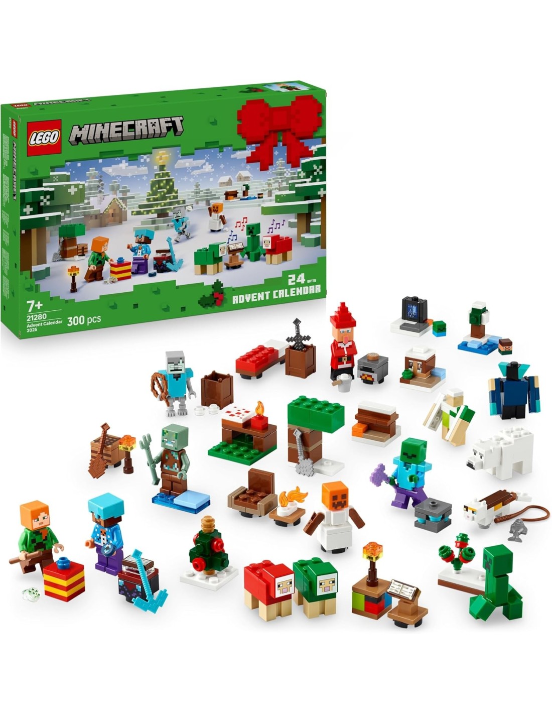 GIOCATTOLO PUBBLICIZZATO: vendita online LEGO MINECRAFT CALENDARIO DELL'AVVENTO 2025 in offerta