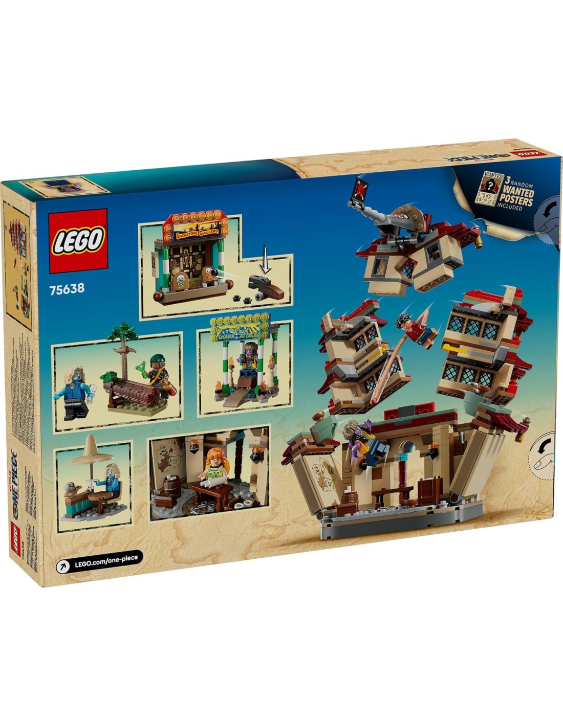 GIOCATTOLO PUBBLICIZZATO: vendita online LEGO ONE PIECE 75638 BATTAGLIA AD ARLONG PARK in offerta